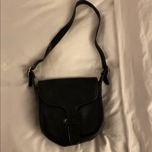 Vintage Coach Crossbody Purse - Navy